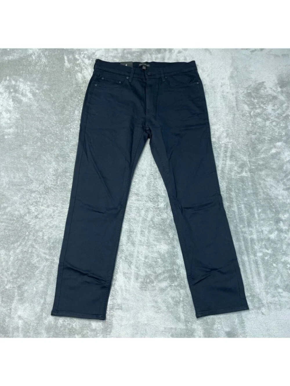 Banana Republic Men's 32X29 5 Pocket Black Pants Cotton Blend Stretch Slim e1519
